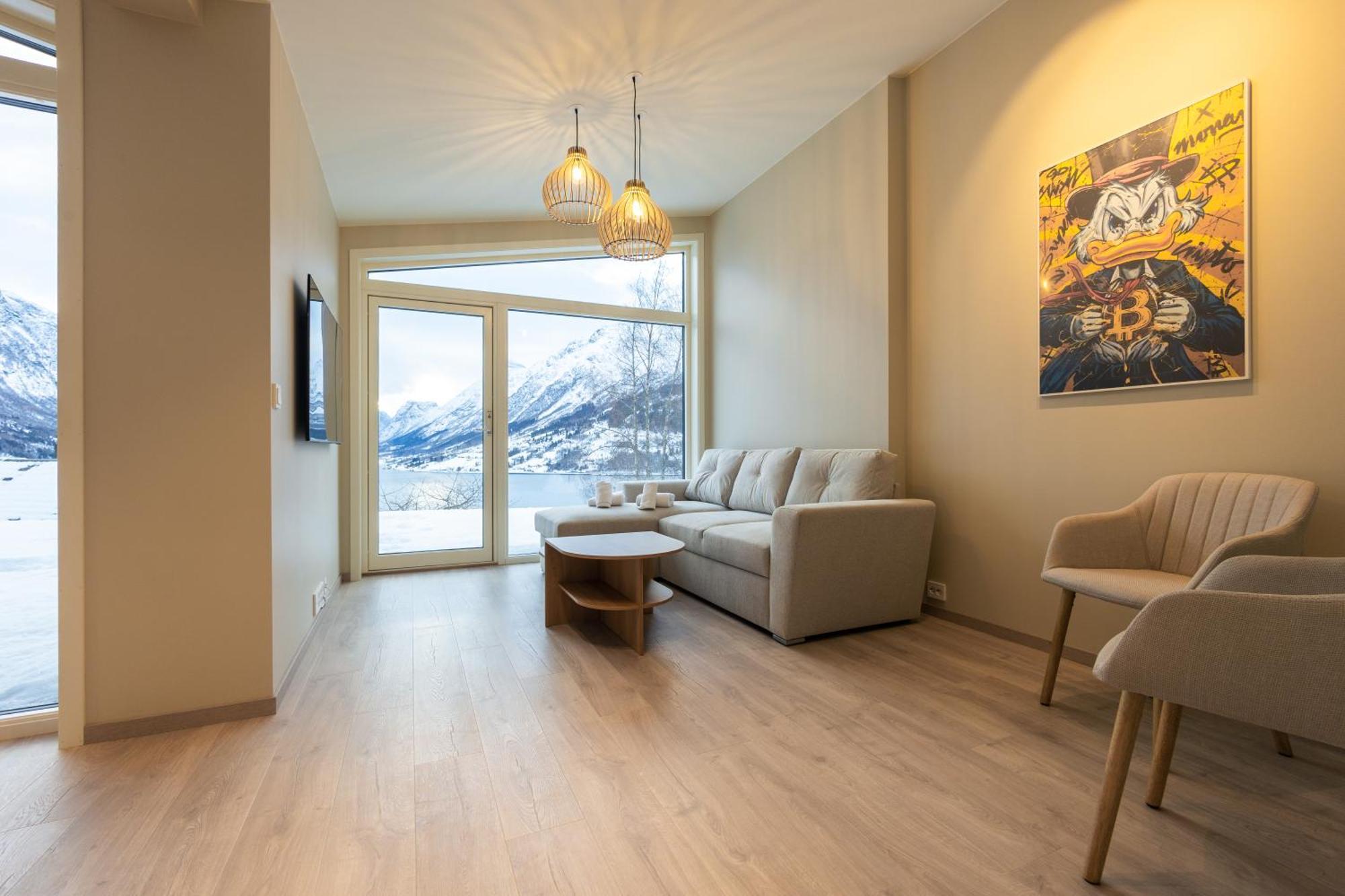 Leilighet Med Utsikt I Loen Stryn Exteriör bild